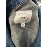 Torrid Blue Denim Women's Jacket Size 4