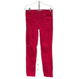 LOFT Pink Cotton Ankle Pants