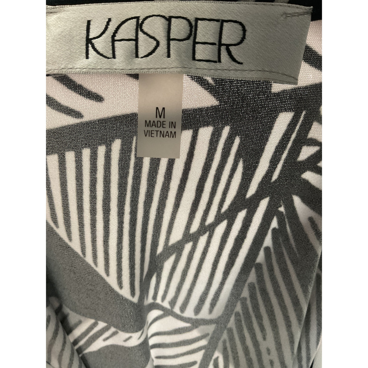 Kasper Multicolor Graphic Print Blouse - Size M