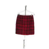 Eddie Bauer Red Wool Mini Skirt - Women's Size 8