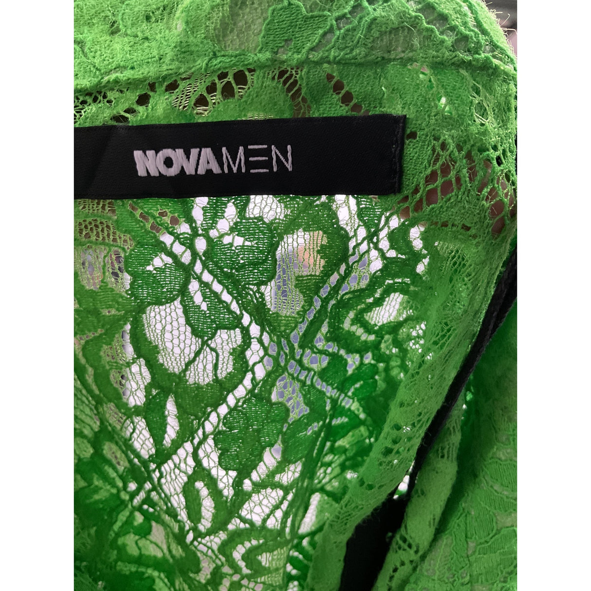 Fashion Nova Green Women's Button-Up Top