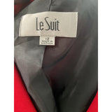 Le Suit Red Blazer - Size 12