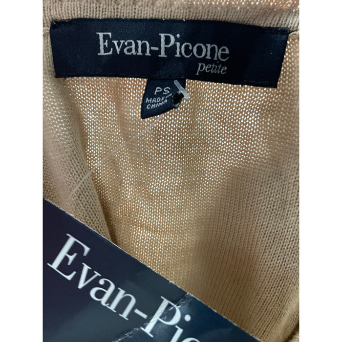 EVAN PICONE Brown Cotton Button-Up, PS Size