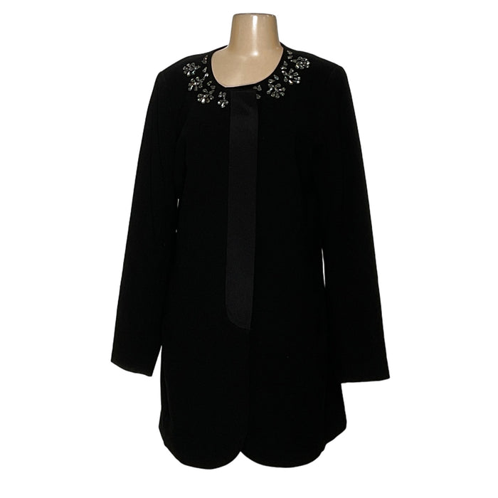 Cabi Black Overcoat - Women's Size 12