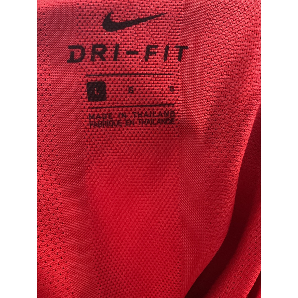 Men's Red Nike Hoodie (L)