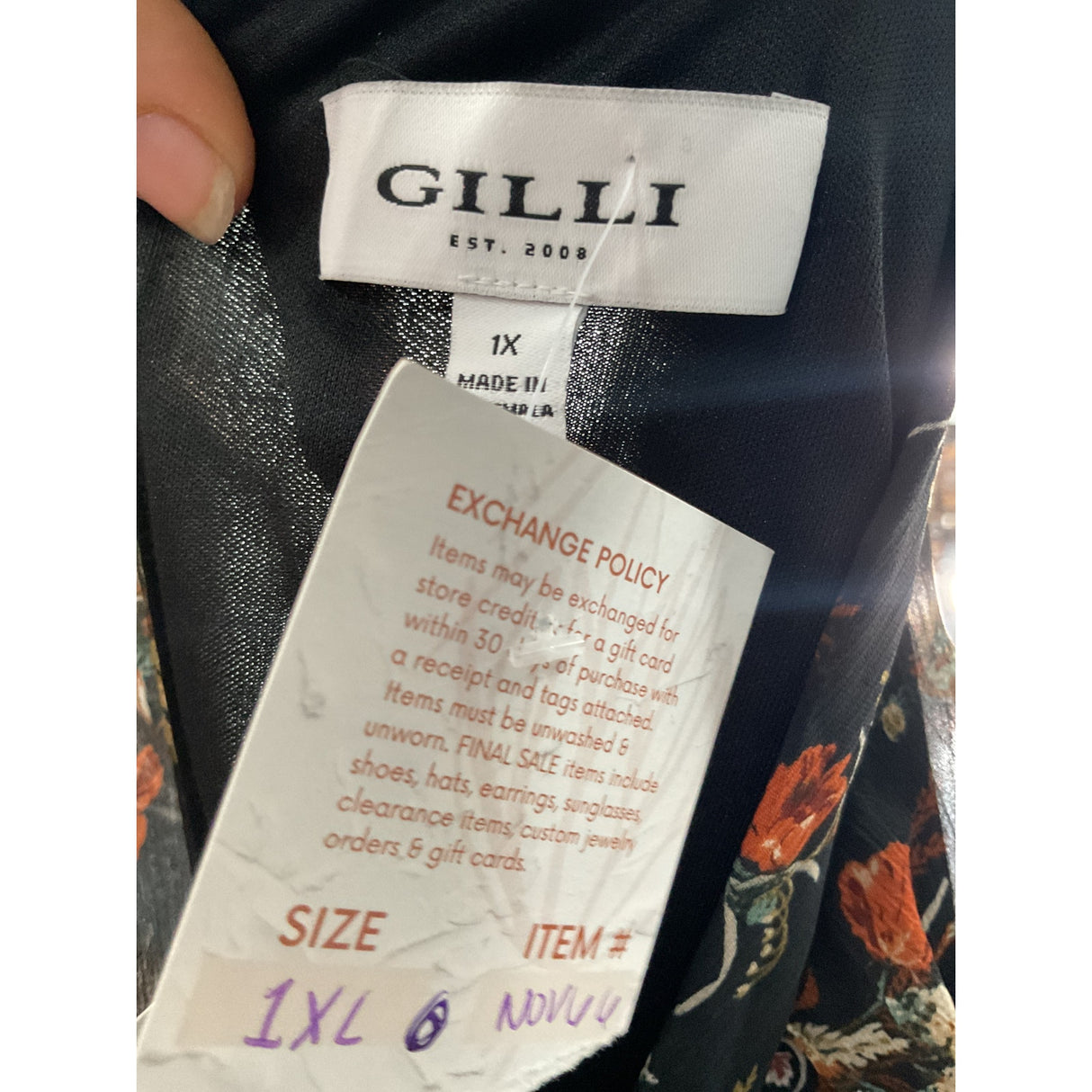 Gilli Multicolor 1X Blouse for Women