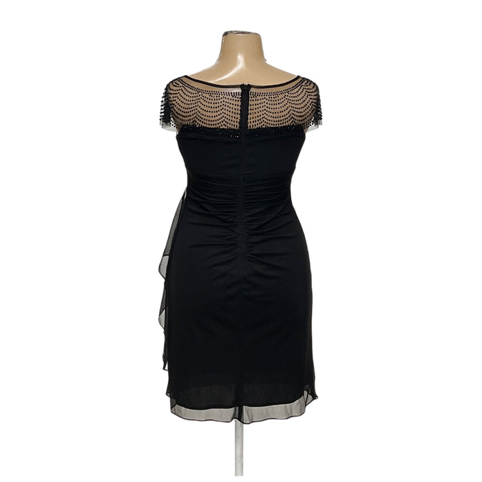 R&M Richards Black Sheath Dress