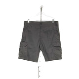 Lee Gray Canvas Bermuda Shorts, Size 38