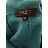 Talbots Plus Size Green Wool Jacket