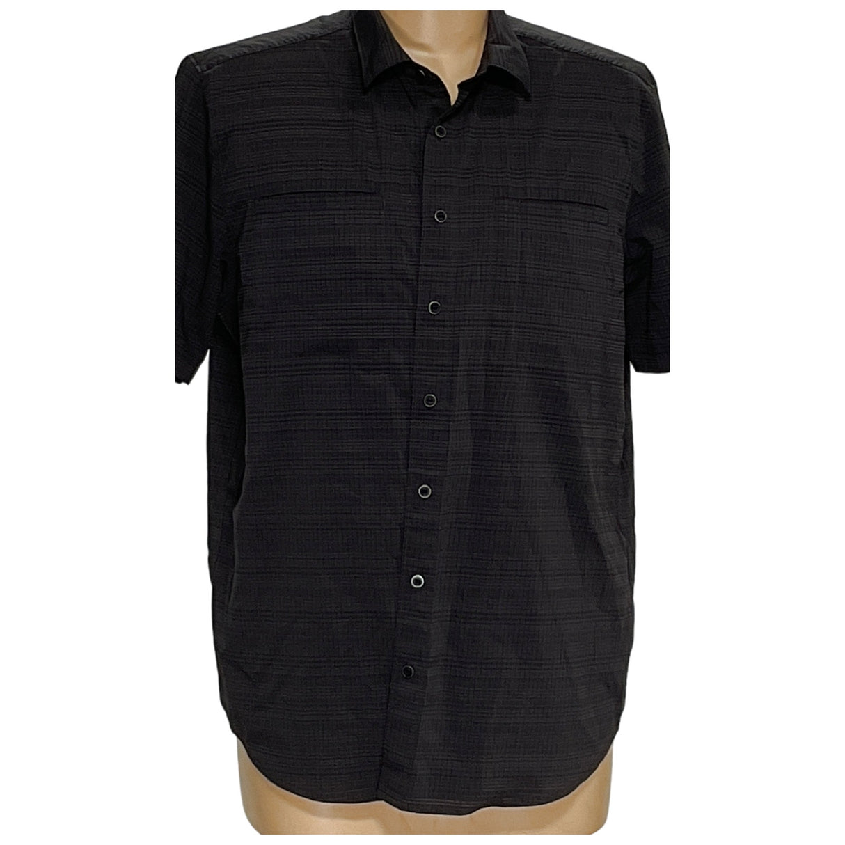 5.11 Tactical Black Short Sleeve Button-Up Shirt