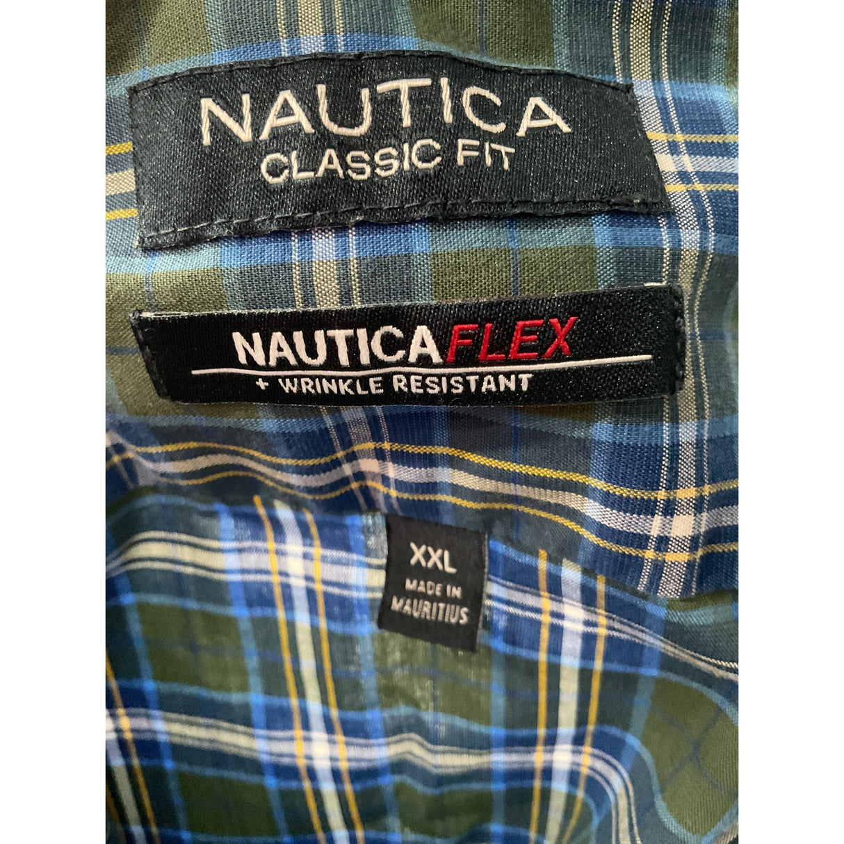 Nautica Multicolor Button-Up Shirt XXL