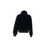 ZARA Black Sherpa Sweater - Size S