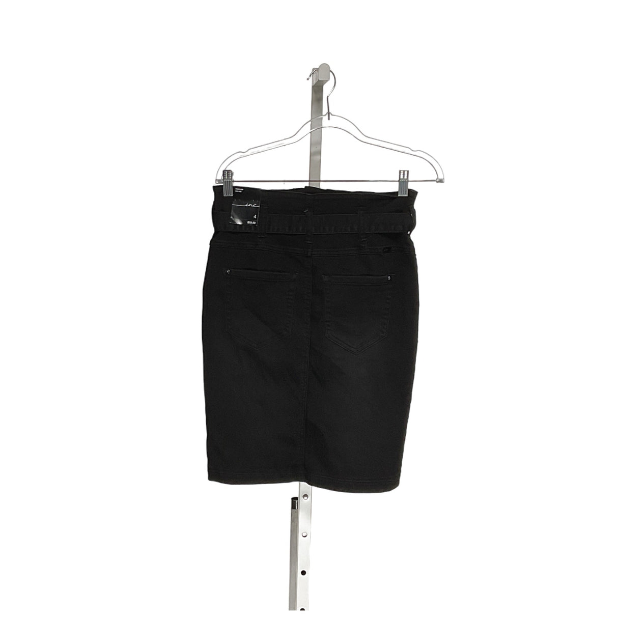 INC International Concepts Black Mini Skirt - Size 4