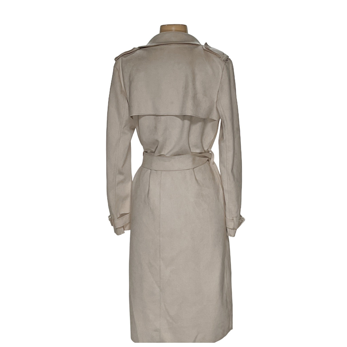 Tahari Cream Overcoat - Women's Size S