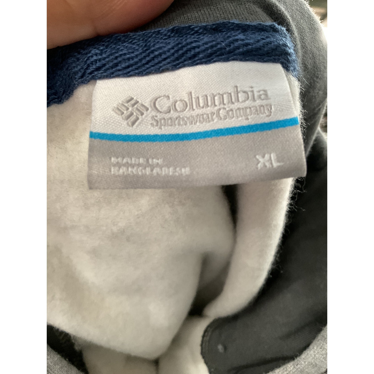 Columbia Men's XL Gray Pullover Hoodie