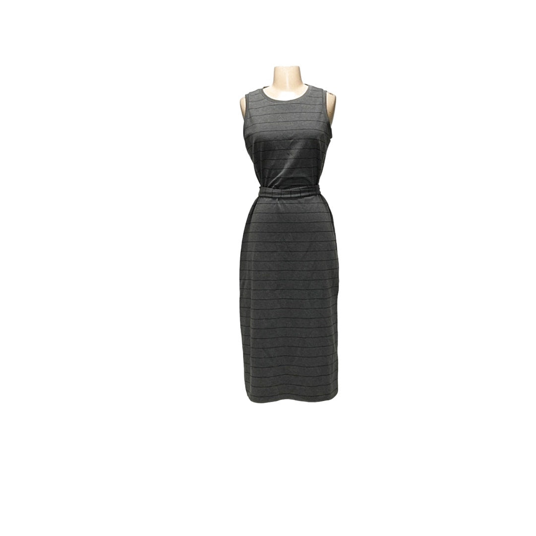 Banana Republic Gray A-Line Dress (S)