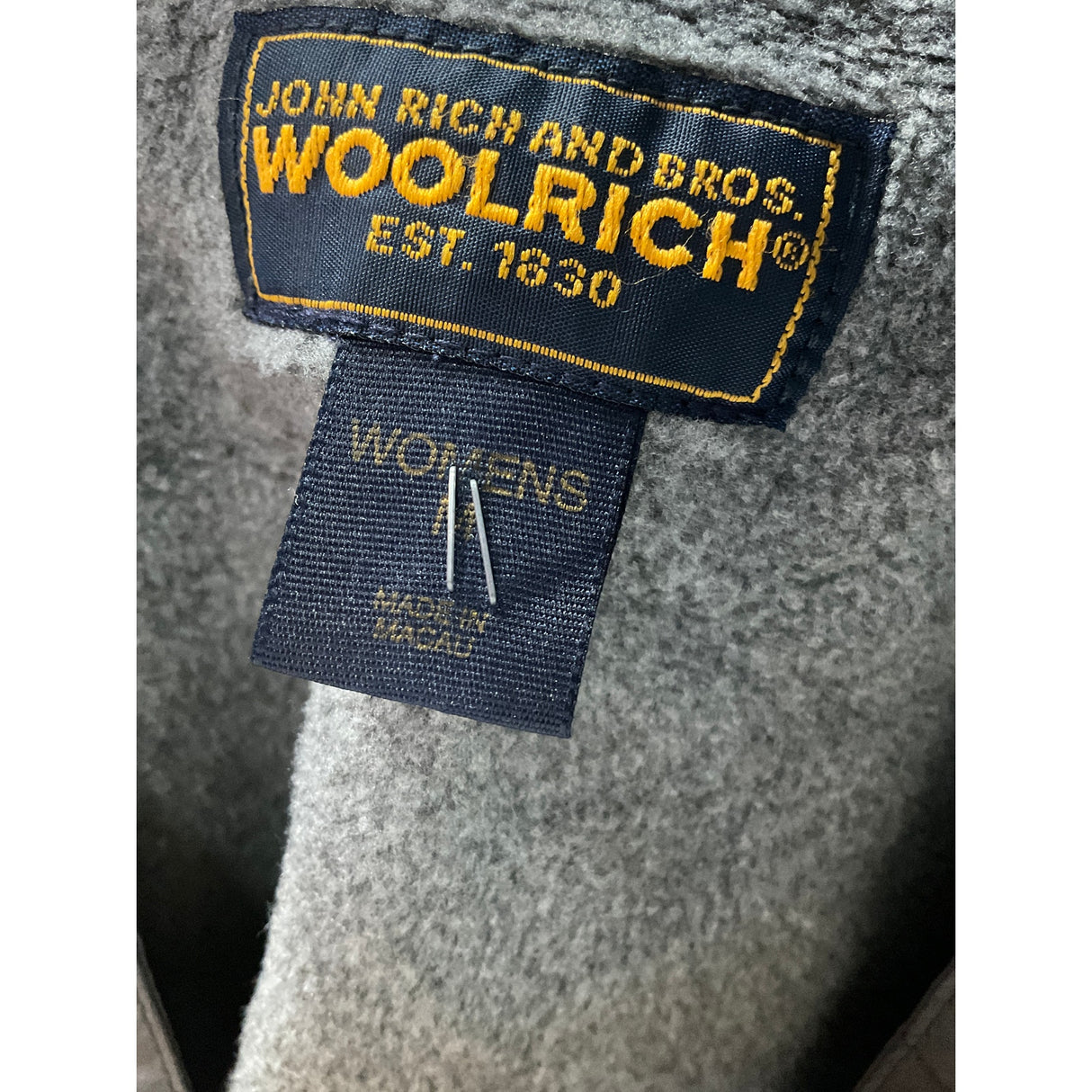 Woolrich Gray Women's Nylon Vest - Size M