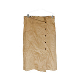 BR Beige A-Line Midi Skirt, 14T