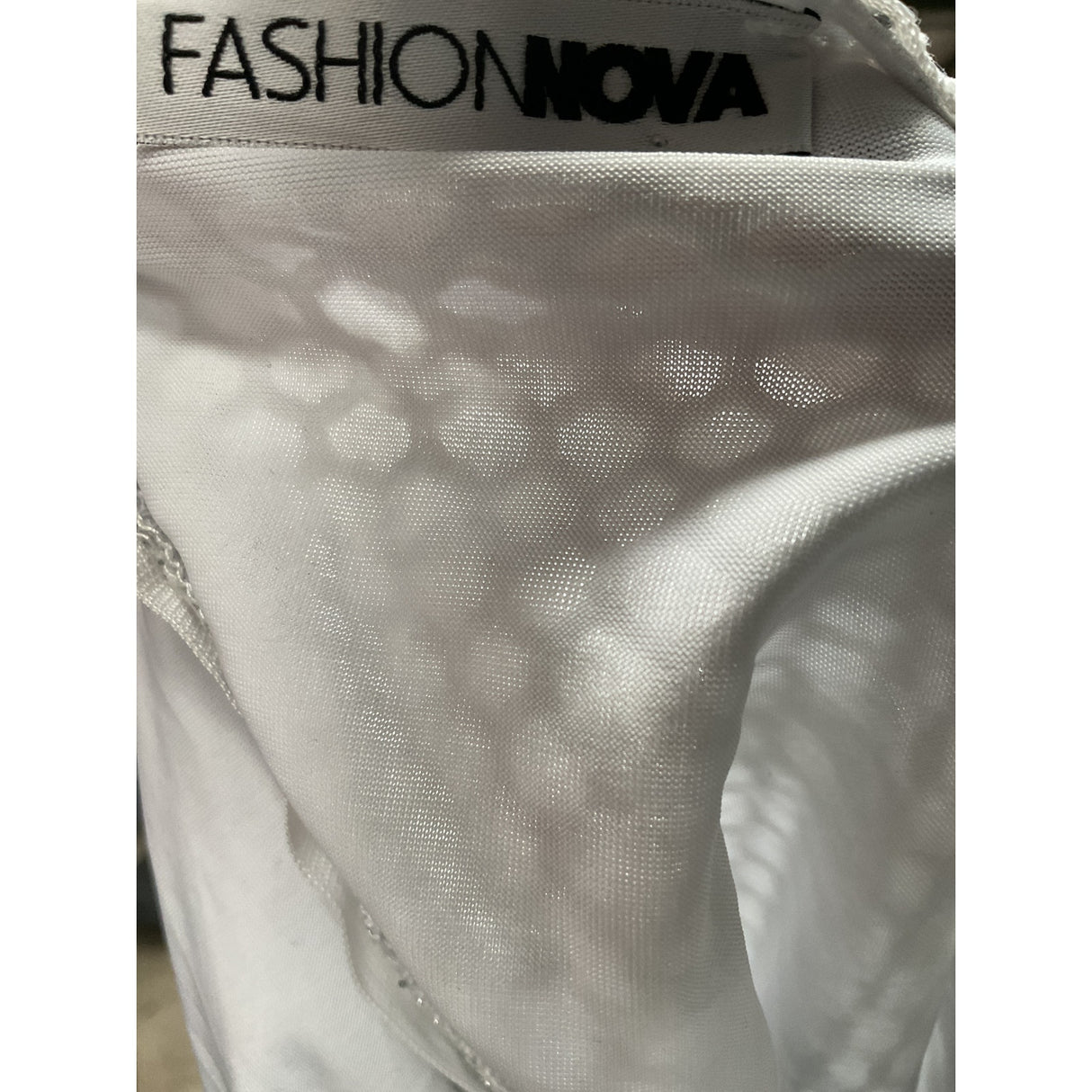 Fashion Nova White Women's Outfit - Size XL