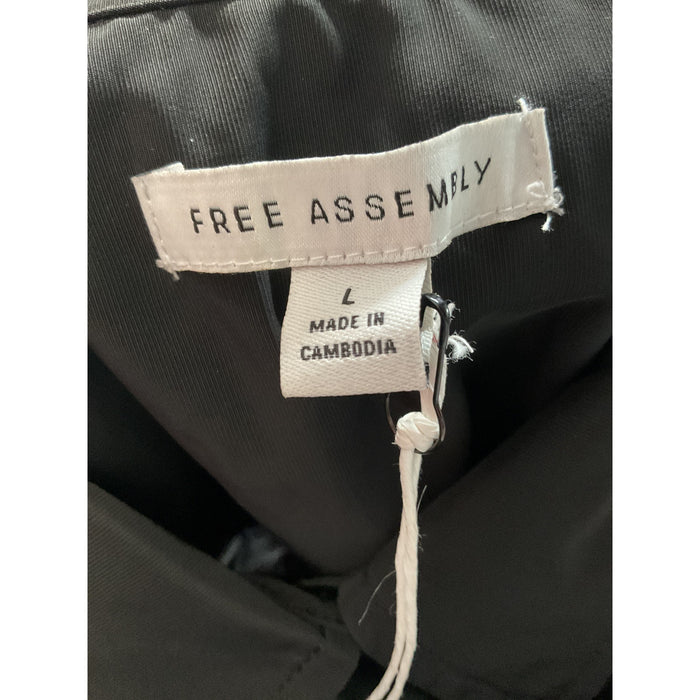 Free Assembly Black Blouson Dress