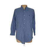 Ralph Lauren Men's Blue Dress Shirt - Size L