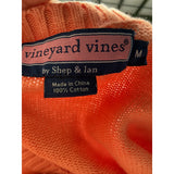 Vineyard Vines Orange Pullover Sweatshirt