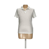 Mens Michael Kors White Cotton Polo Shirt