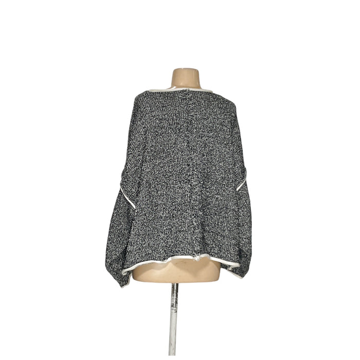 Pol Multicolor Pullover Sweater - L