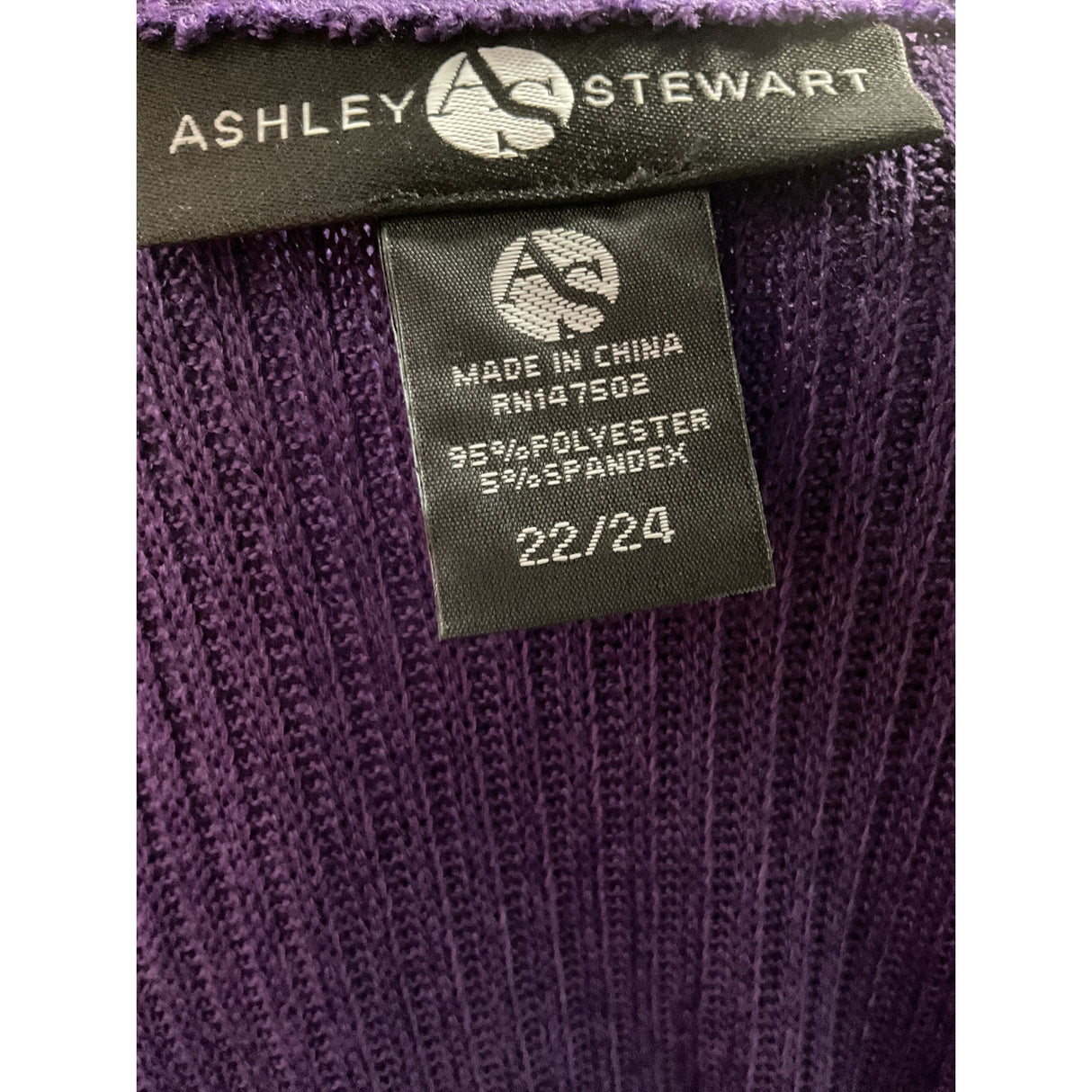 Ashley Stewart Purple Blouse - Women's Size 22/24
