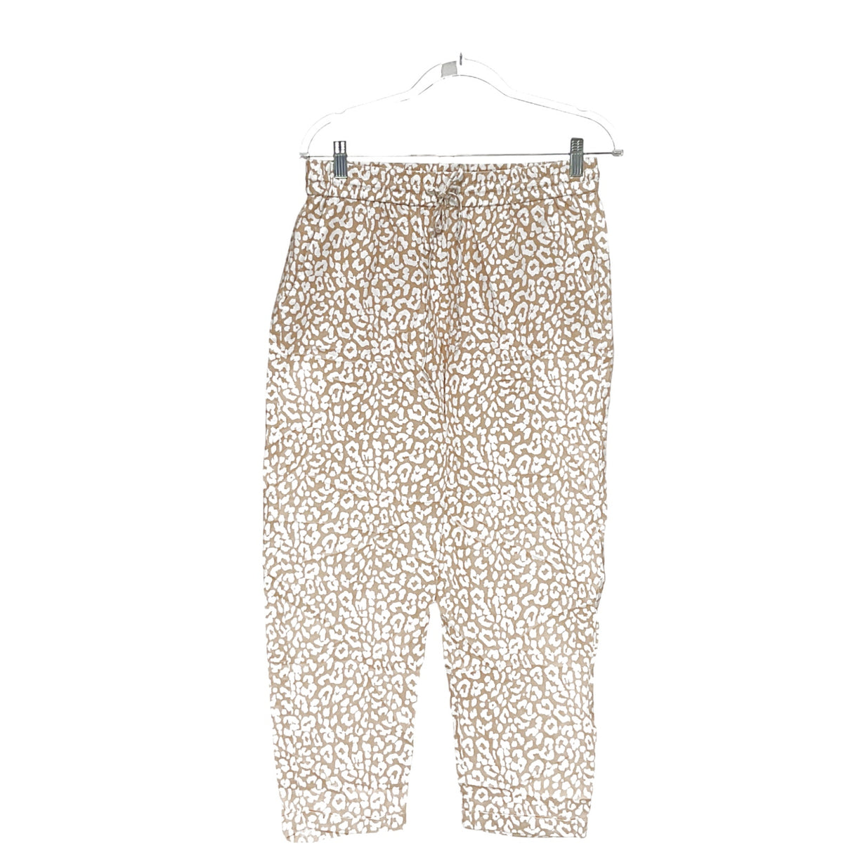 J. Crew Beige Linen and Cotton Capri Pants - Size 4