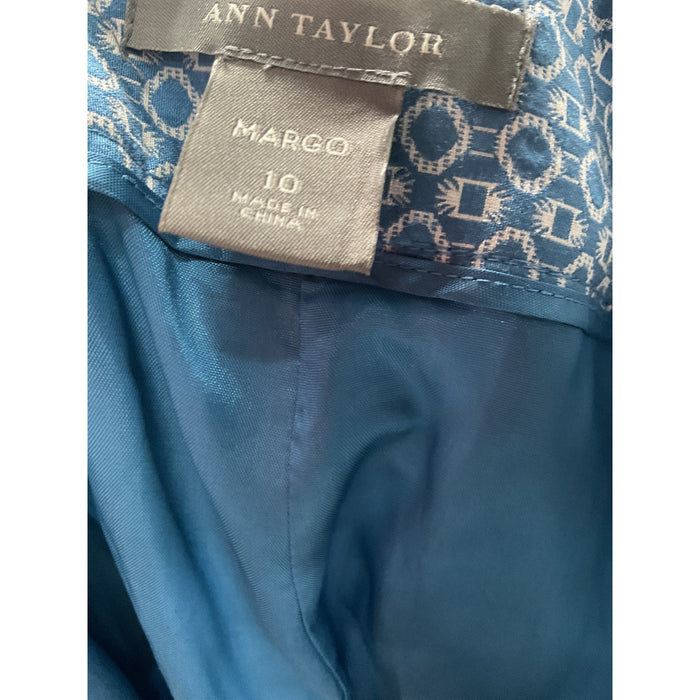 Ann Taylor Blue Capri Pants - Women's Sz 10