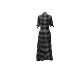 Calvin Klein Black A-Line Long Dress