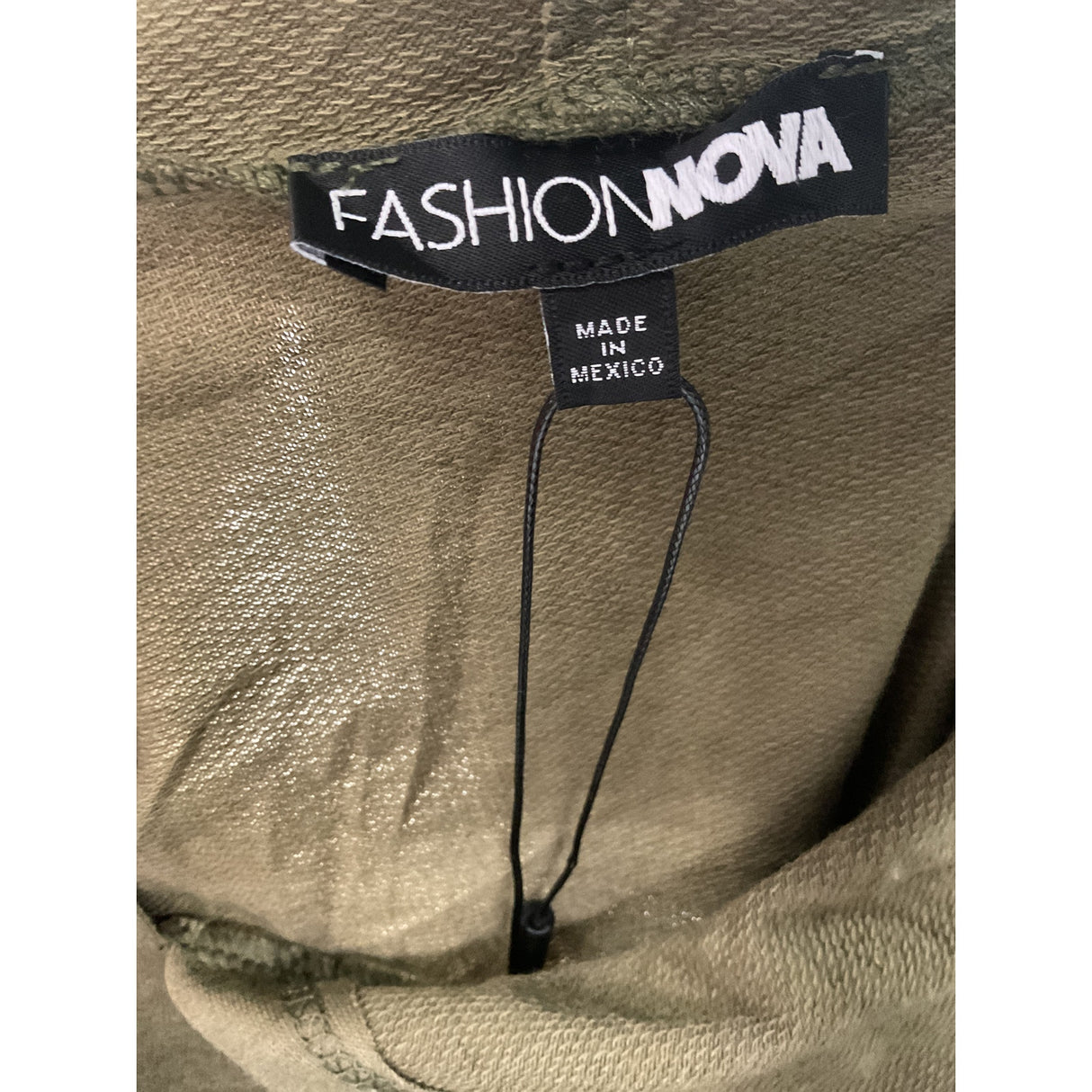 Fashion Nova Green Hoodie - Size L