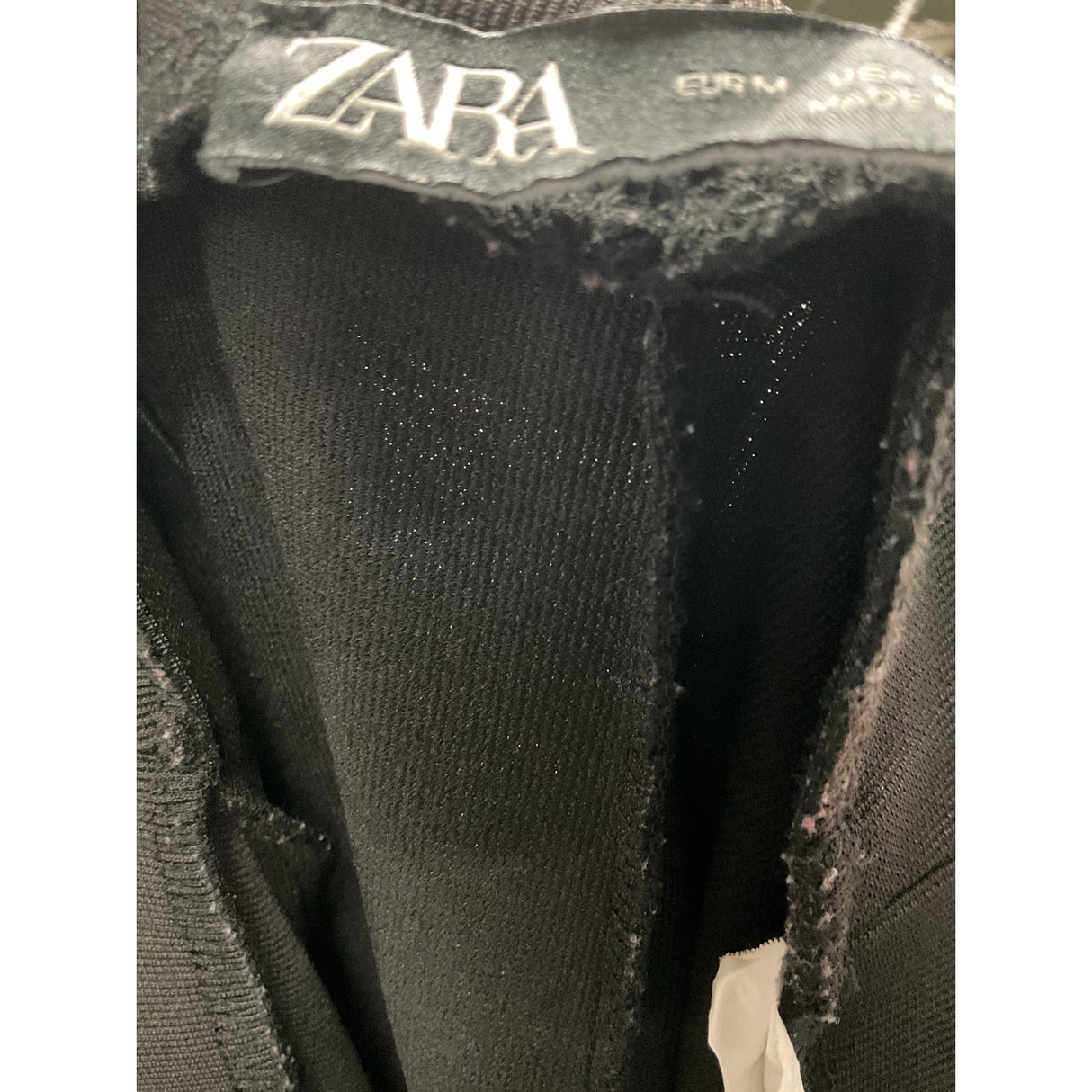 ZARA Black Ankle Leggings - Size M