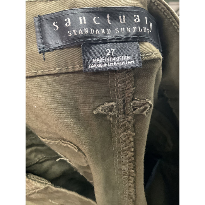 Sanctuary Green Ankle Pants - Size 27