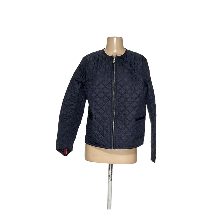 Brooks Brothers Women's Blue Windbreaker Jacket