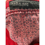 ZARA Red Chino Pants