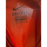 Nike Men's Orange Pullover Sweater M