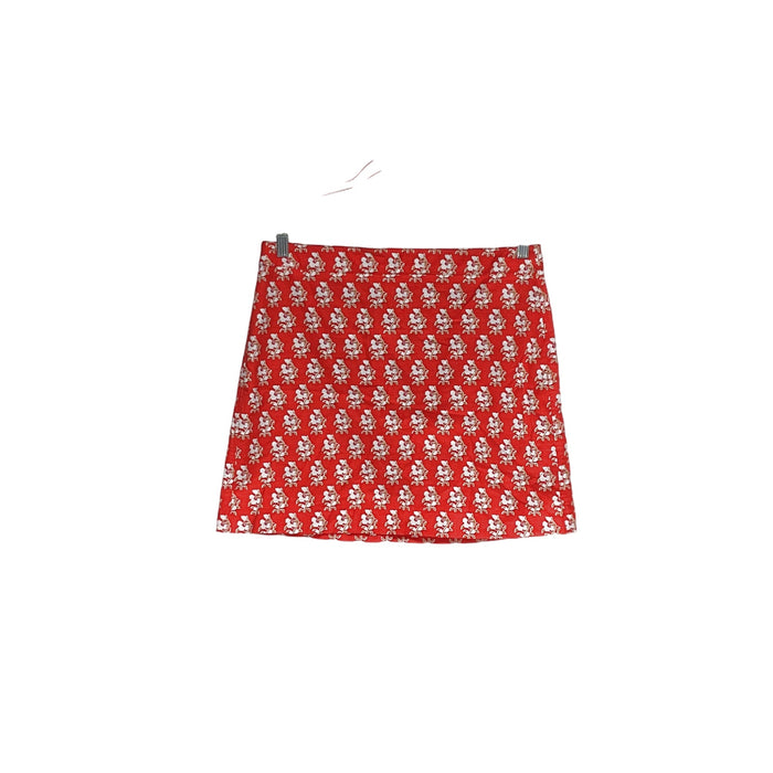 J. Crew Orange Mini Skirt - Size 12P