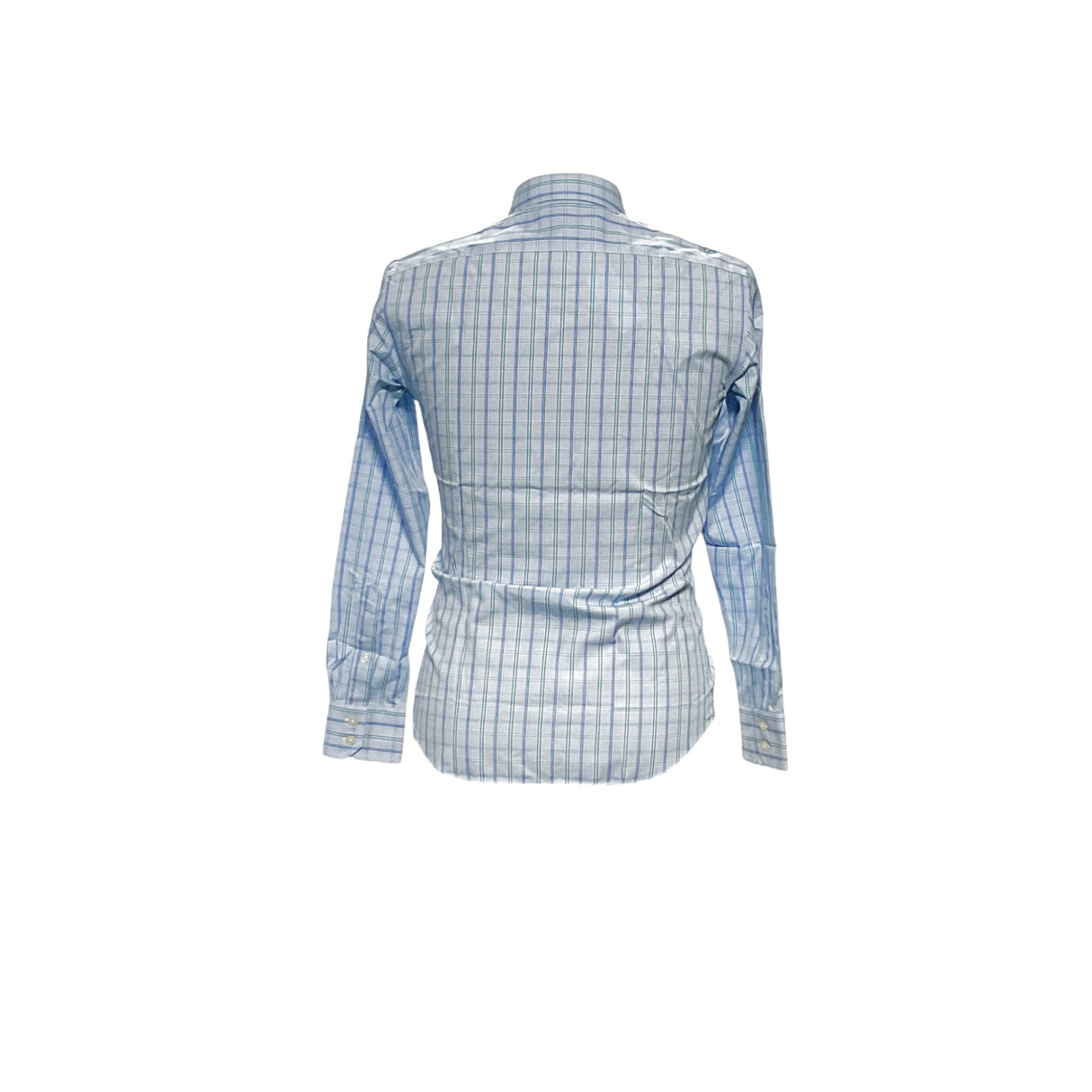 Banana Republic Blue Plaid Button-Down