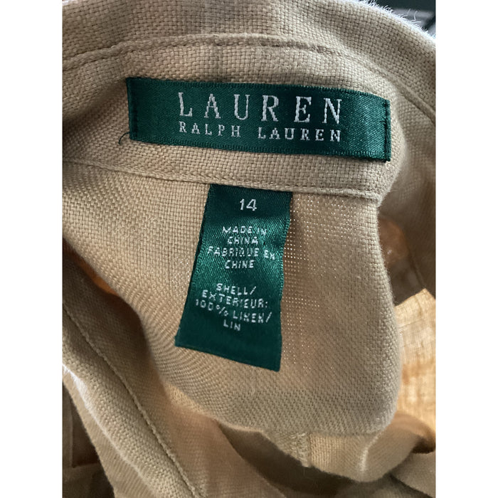 Lauren Ralph Lauren Beige Shirt Dress