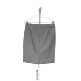 J. Crew Gray Wool Mini Skirt 8P