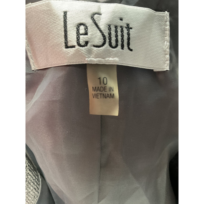 Le Suit Women's Gray Outfit Set Size 10