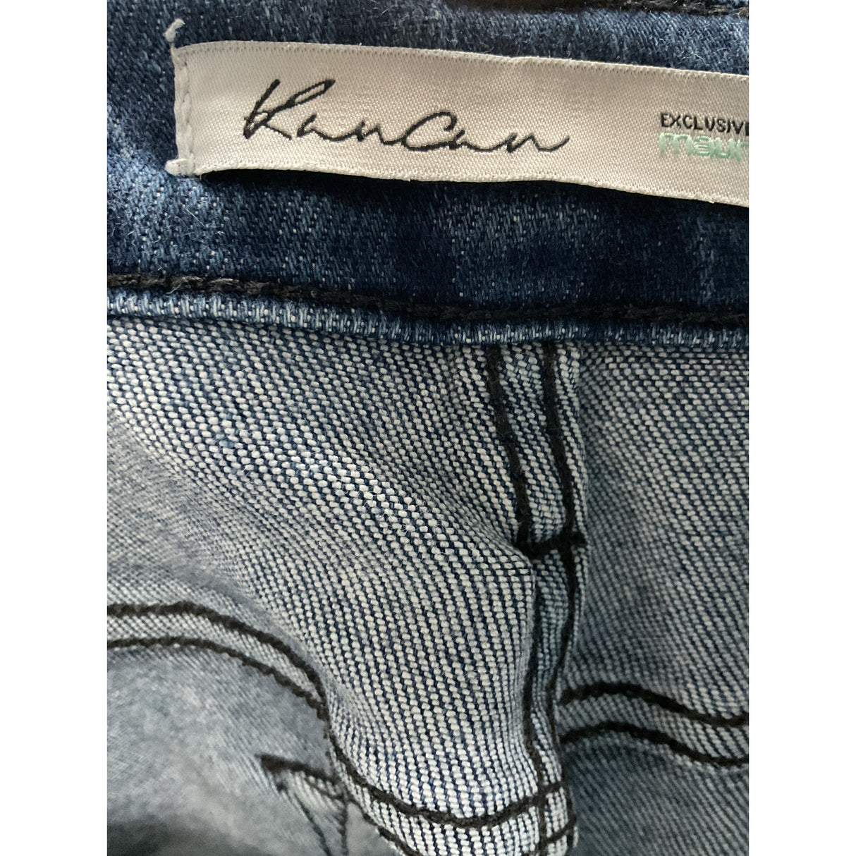 Kancan Blue Cotton Skinny Jeans - Size 32