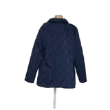 Isaac Mizrahi Blue Quilted Jacket