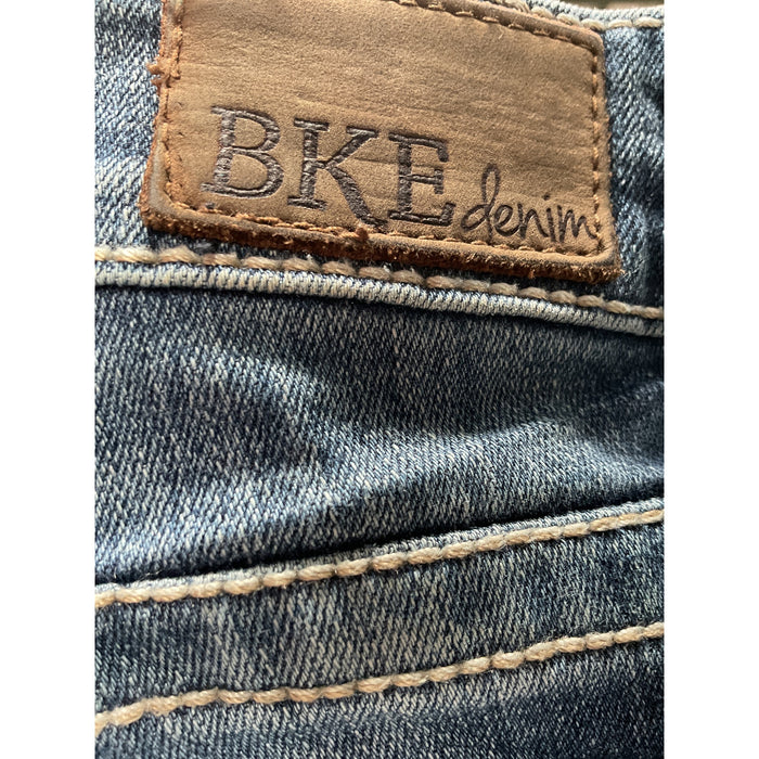 Bke Men's Blue Ankle Jeans 28x32