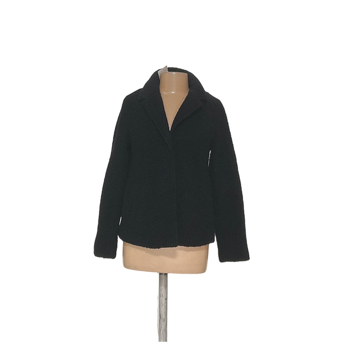 Lands' End Women's Wool Blazer - Black, Size 10