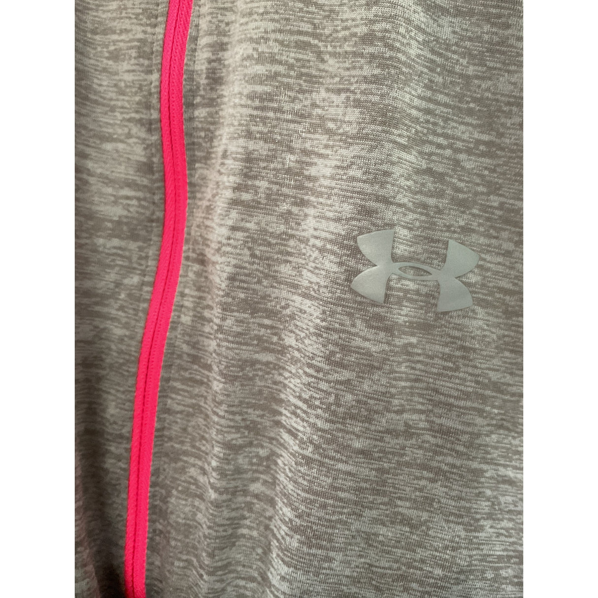 Under Armour Brown Microfiber Henley Hoodie - Women's MD