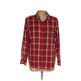 Columbia Men's Red Button-Down Shirt - XL