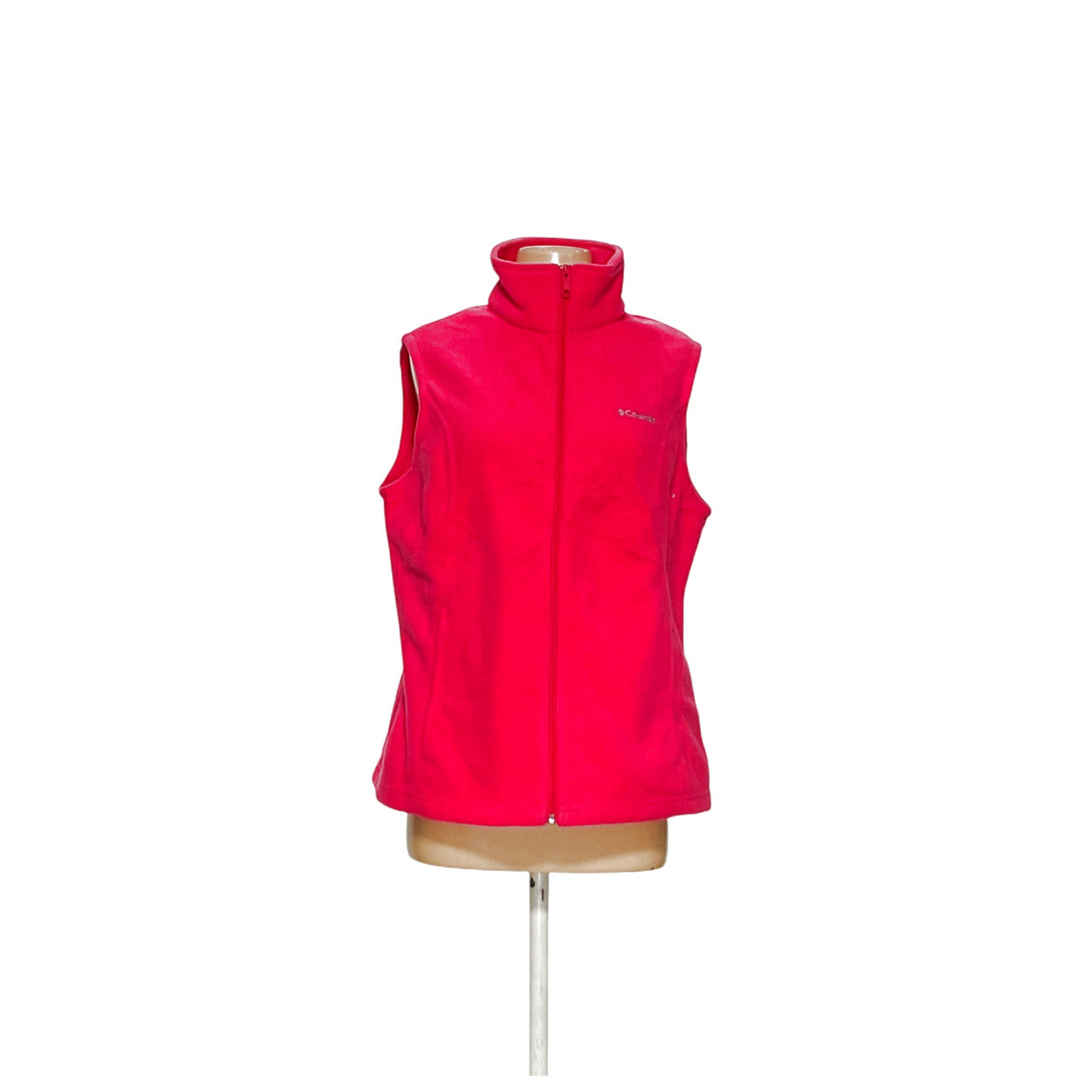 Columbia Pink Women's Fleece Vest - Size L